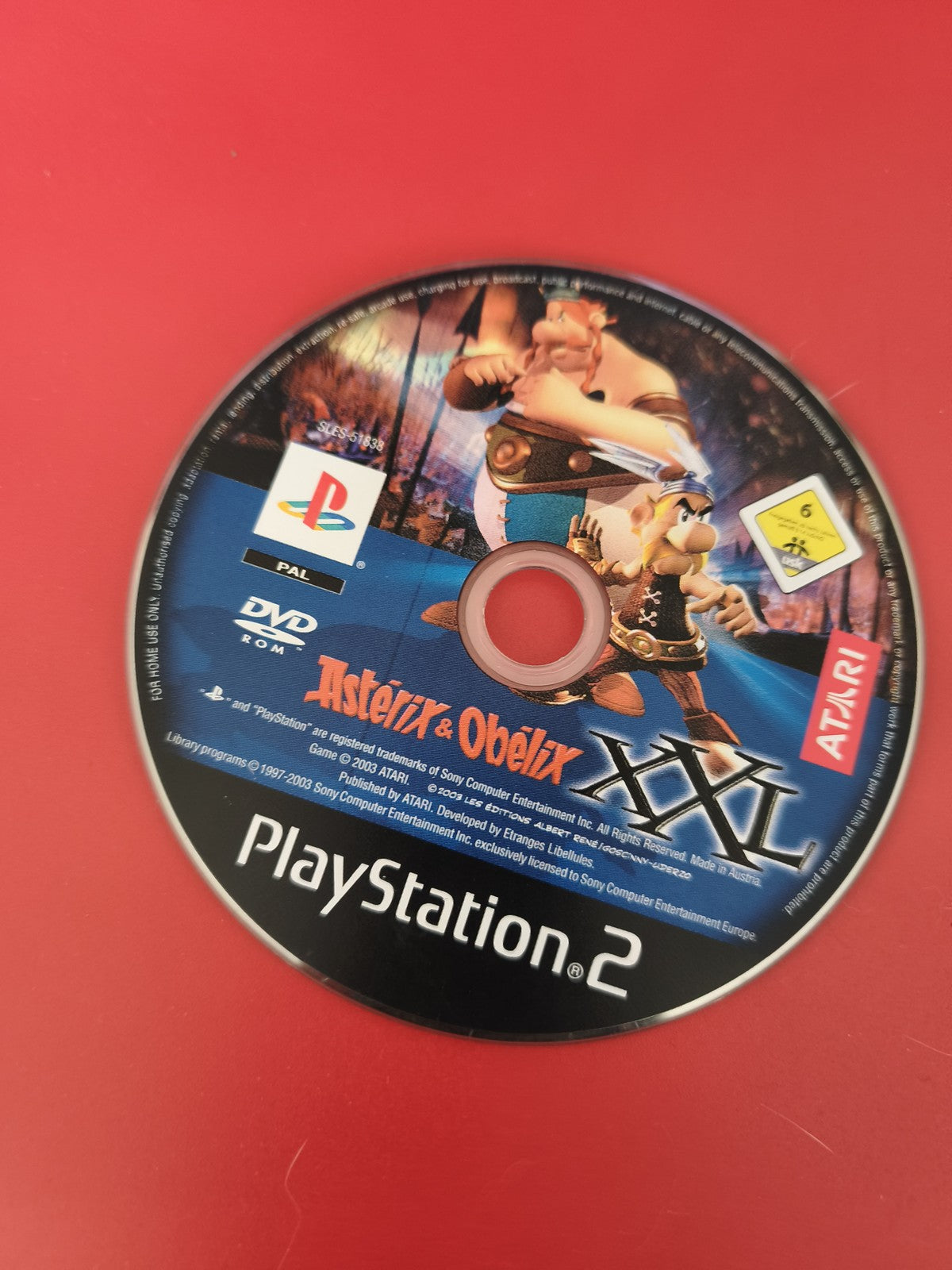 Jeu PS2 Asterix et Obelix XXL disque seul pour console Playstation 2 original