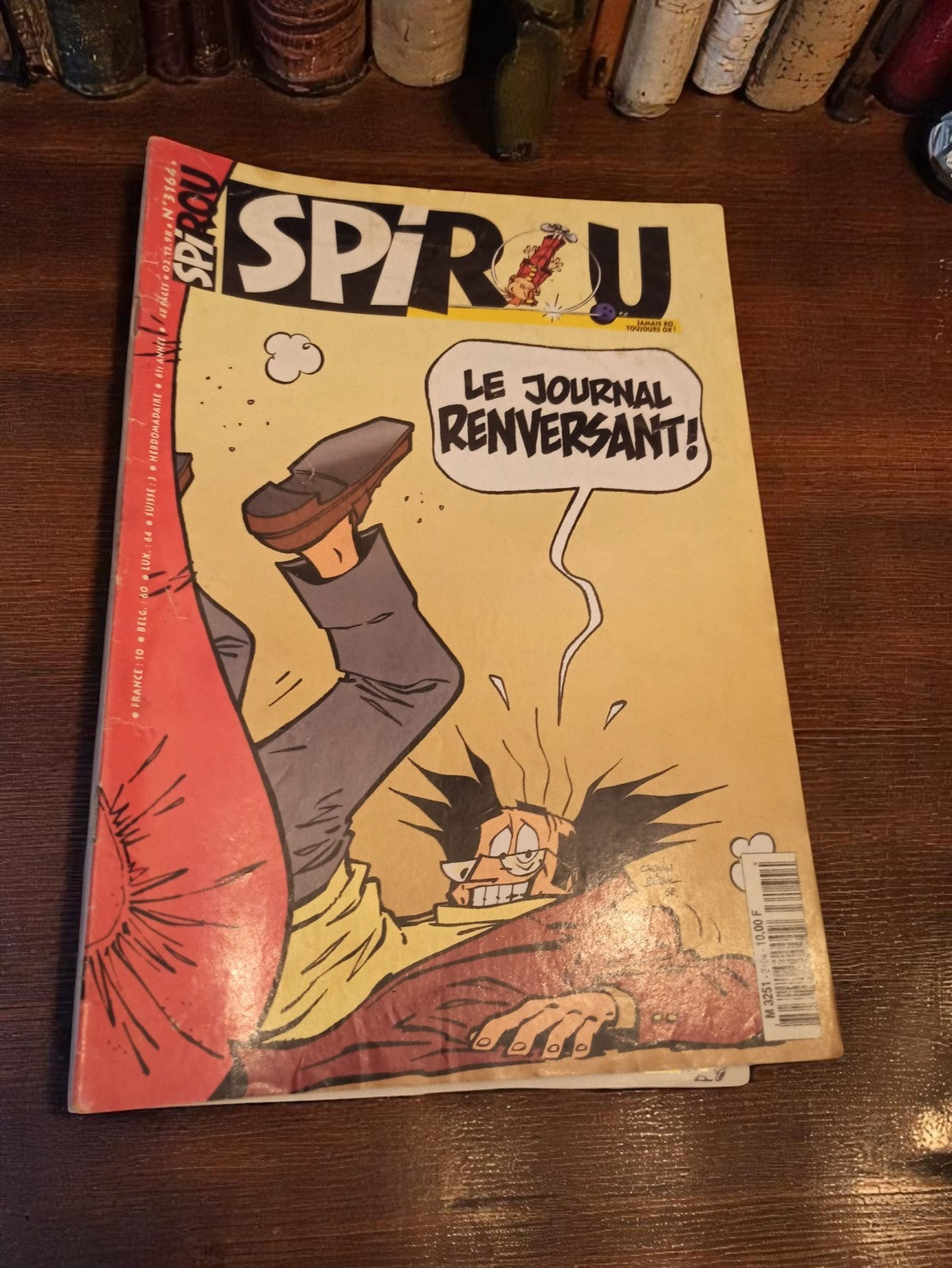 Magazine Spirou vintage ancien – Couverture collector, édition originale