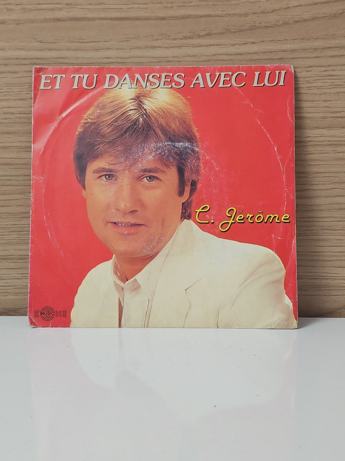 Vintage vinyle 45 tours ancien Jérôme disque rétro collection musique