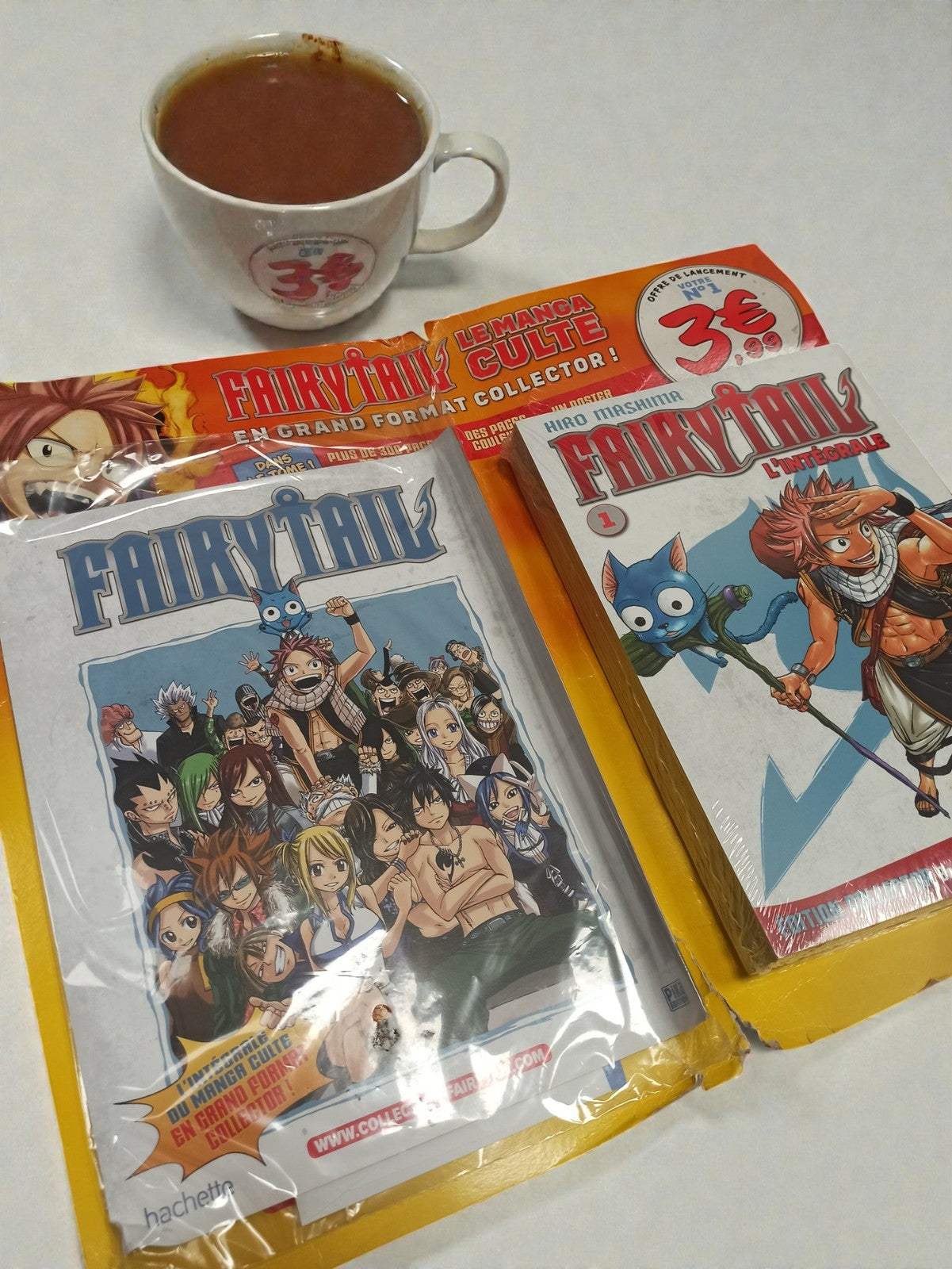 Manga Fairy Tail Intégrale Grand Format Hachette Tome Complet Occasion France