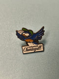 Vintage pin's Chantegrill oiseau mascotte restaurant collection (Ref 16)