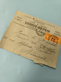Ancienne enveloppe timbrée Loriot-Beuvin Amiens oblitérée philatélie collection