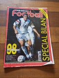 Magazine France Football 1996 Zidane couverture - Spécial Bilan vintage ancien