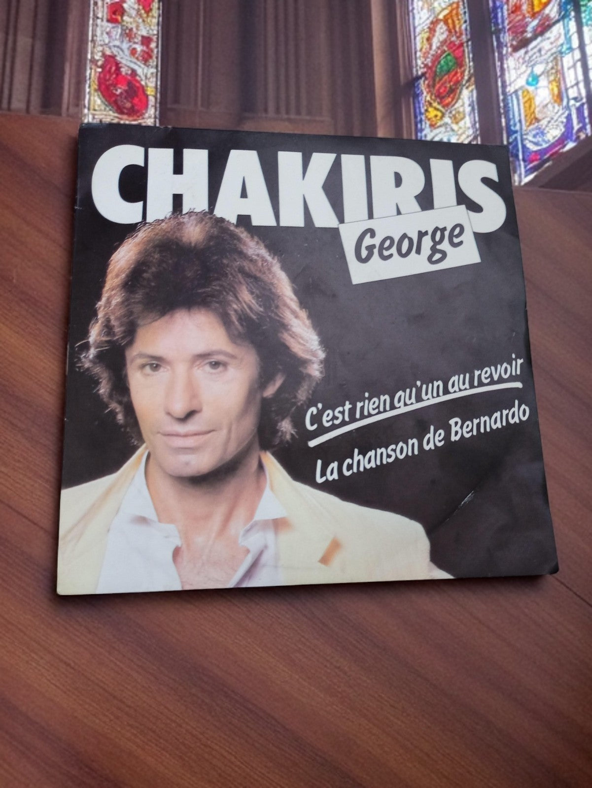 Vinyle 45 tours George Chakiris – C’est rien qu’un au revoir – Vintage pop