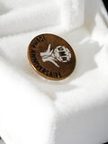 Pin's OM 100e Anniversaire vintage badge rétro Olympique de Marseille football