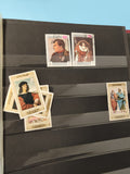 Lot anciens timbres oblitérés Yémen ? personnages historiques et ?uvres d?art
