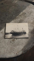 Carte postale Boulogne-sur-Mer cargo anglais port maritime navire historique