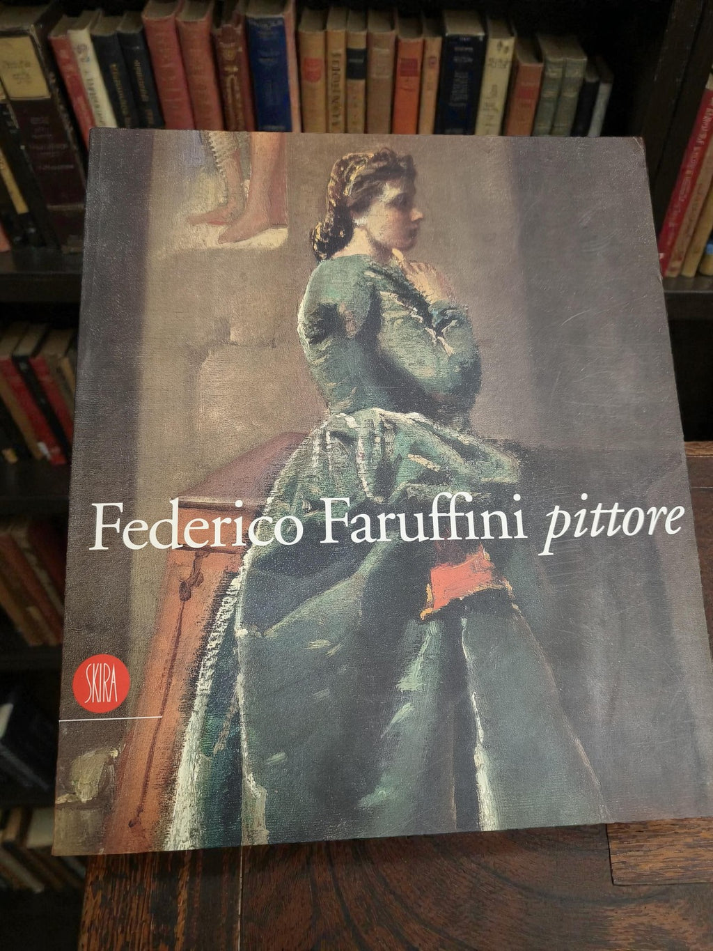 Livre ancien Federico Faruffini peintre Skira 1999 vintage art monographie rare