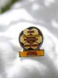 Pin's vintage football Bari 91 Marseille Belgrade Coupe Europe rétro OM