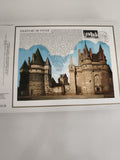 Feuillet philatélique CEF Château de Vitré timbre oblitéré Bretagne philatélie