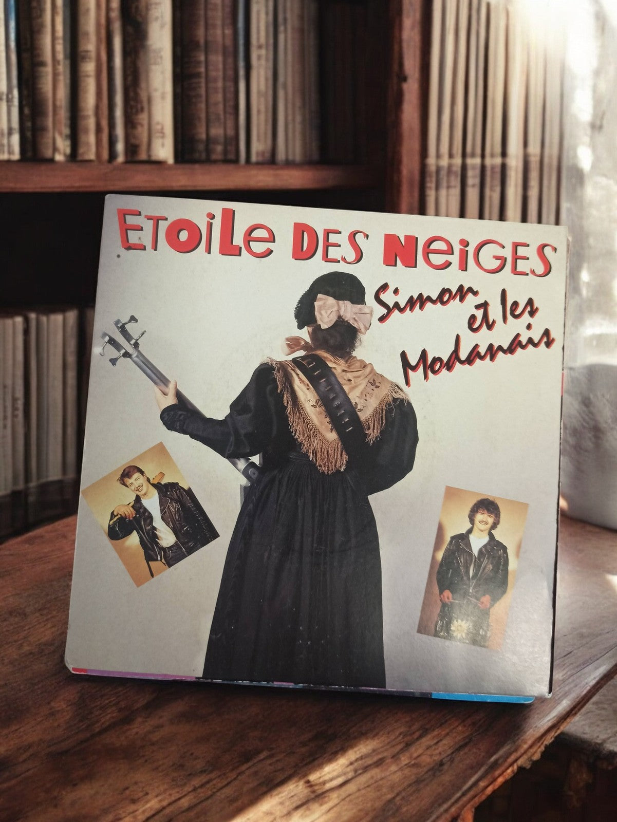 Vinyle 45 tours ancien Simon et les Modanais rétro collector chanson française