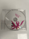 CD musique pop asiatique ruban rose motif cadeau boîte cristal