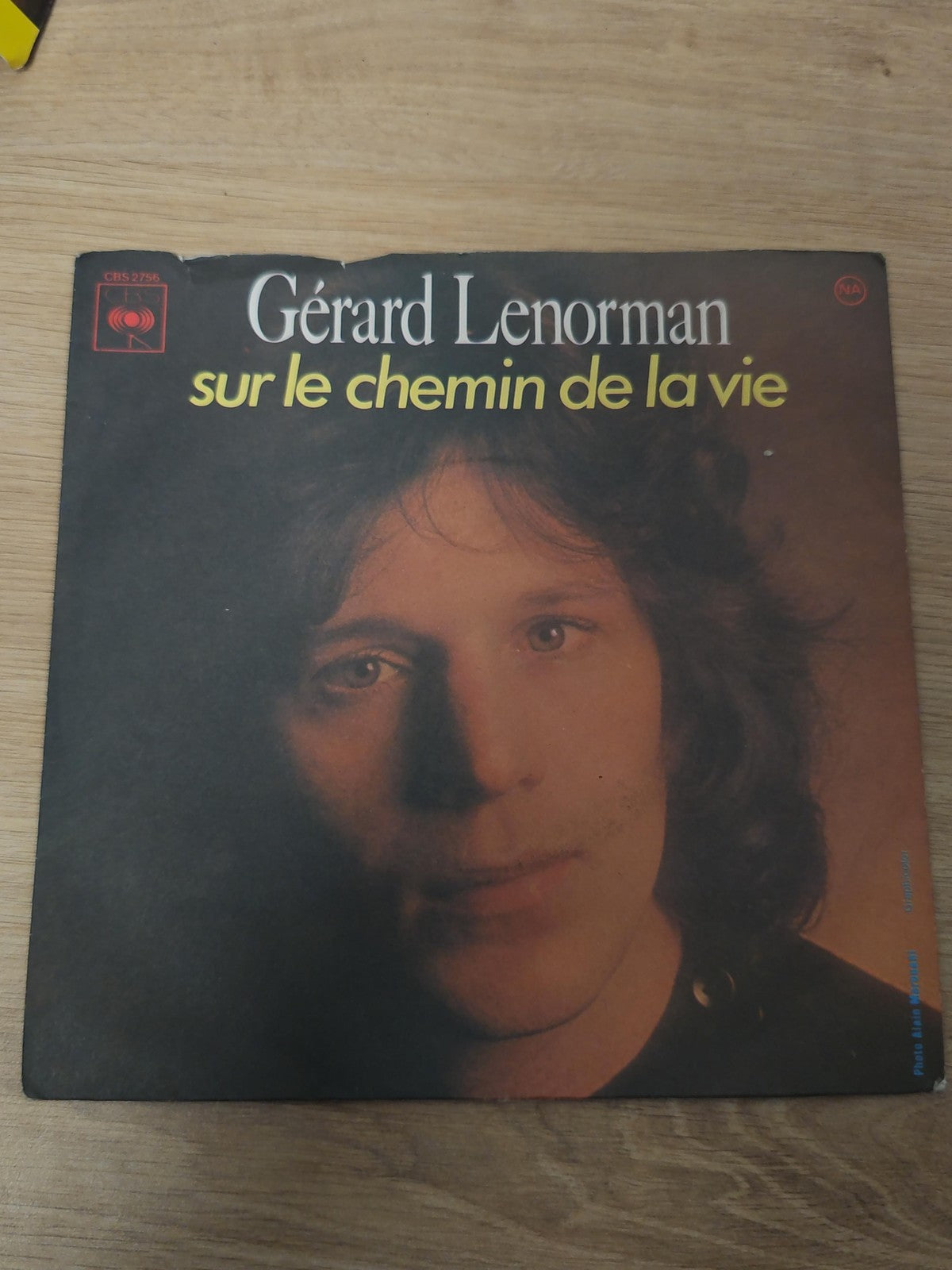 Vintage 45 tours ancien vinyle Lenorman collection rétro chanson française