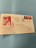 Ancienne enveloppe premier jour Canada 1963 philatélie Reine Elizabeth II