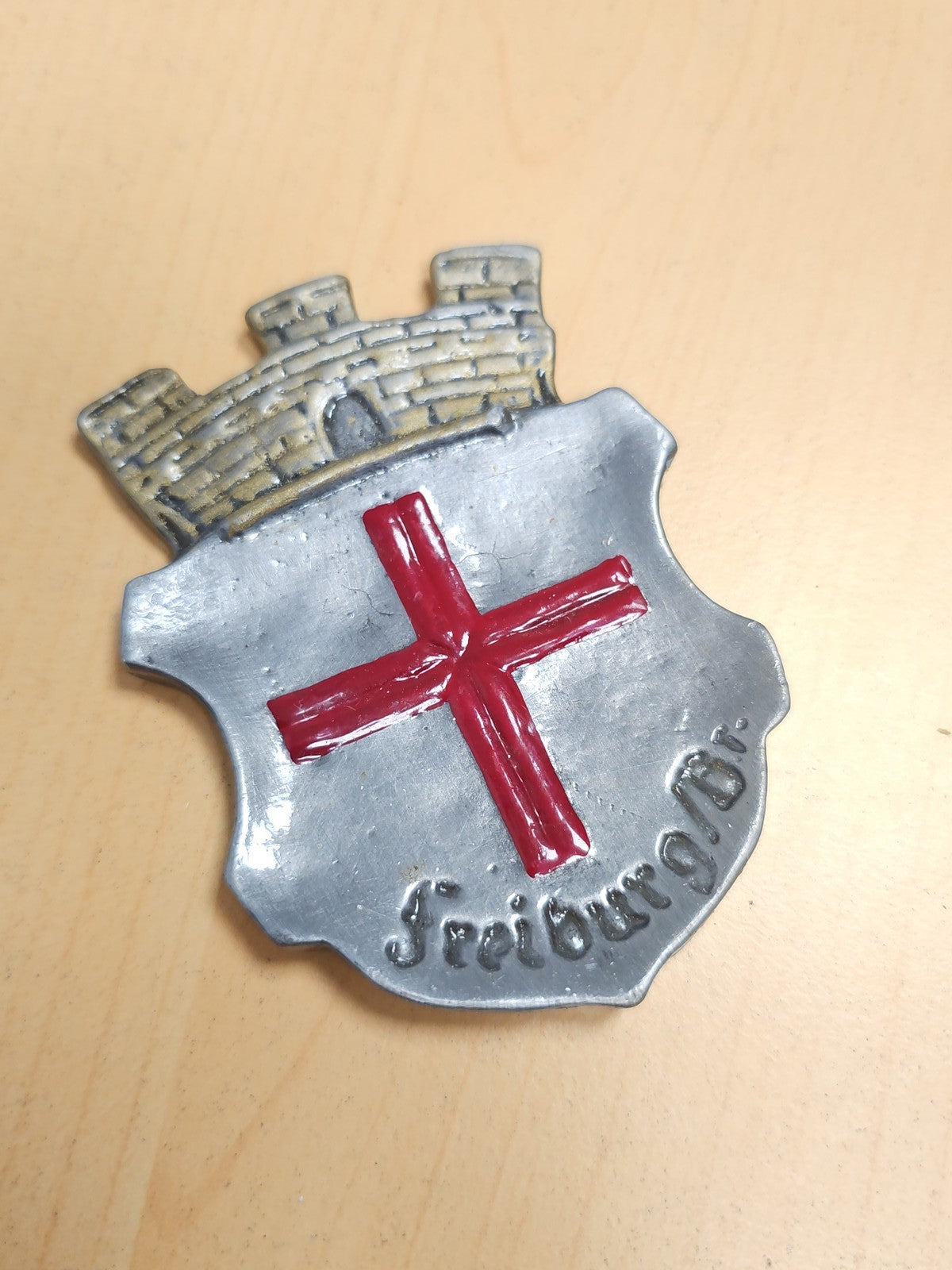 Médaille ancienne vintage Freiburg collection Allemagne rétro souvenir rare