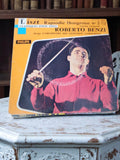 Vinyle 45 tours Philips Liszt Rhapsodie Hongroise n°2 vintage, pochette jaune