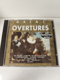 CD Great Overtures Mozart Beethoven Verdi 60 Minutes Musique Classique