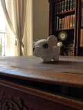 Figurine Petshop vintage souris blanche yeux noirs ancien jouet rare