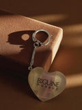 Porte-clés BIGUINE makeup cœur vintage publicitaire rétro accessoire ancien