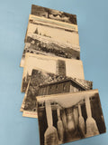 Lot cartes postales anciennes CPA divers lieux France vintage noir et blanc (Ref