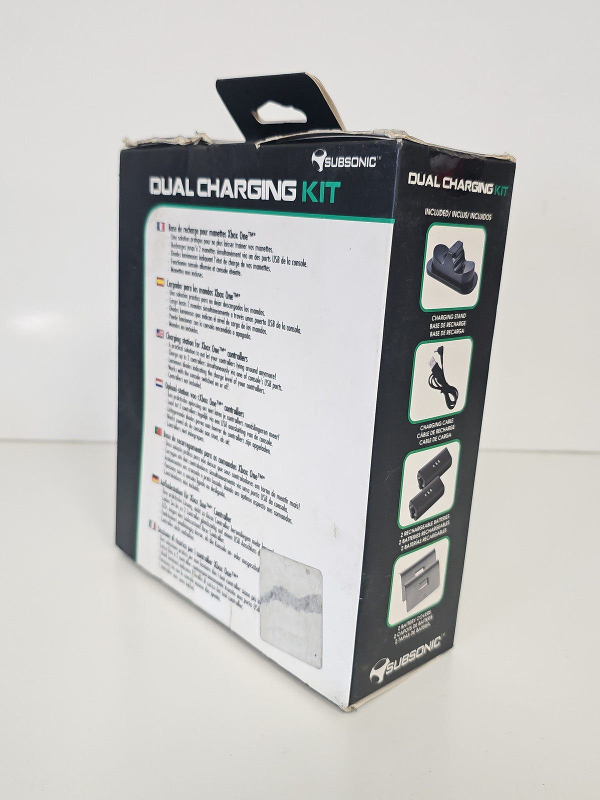 Kit double chargeur Subsonic pour manettes Xbox One - Station recharge pratique