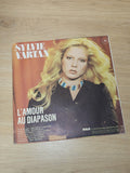 Vinyle 45T ancien rétro Sylvie Vartan disque vintage collection chanson français