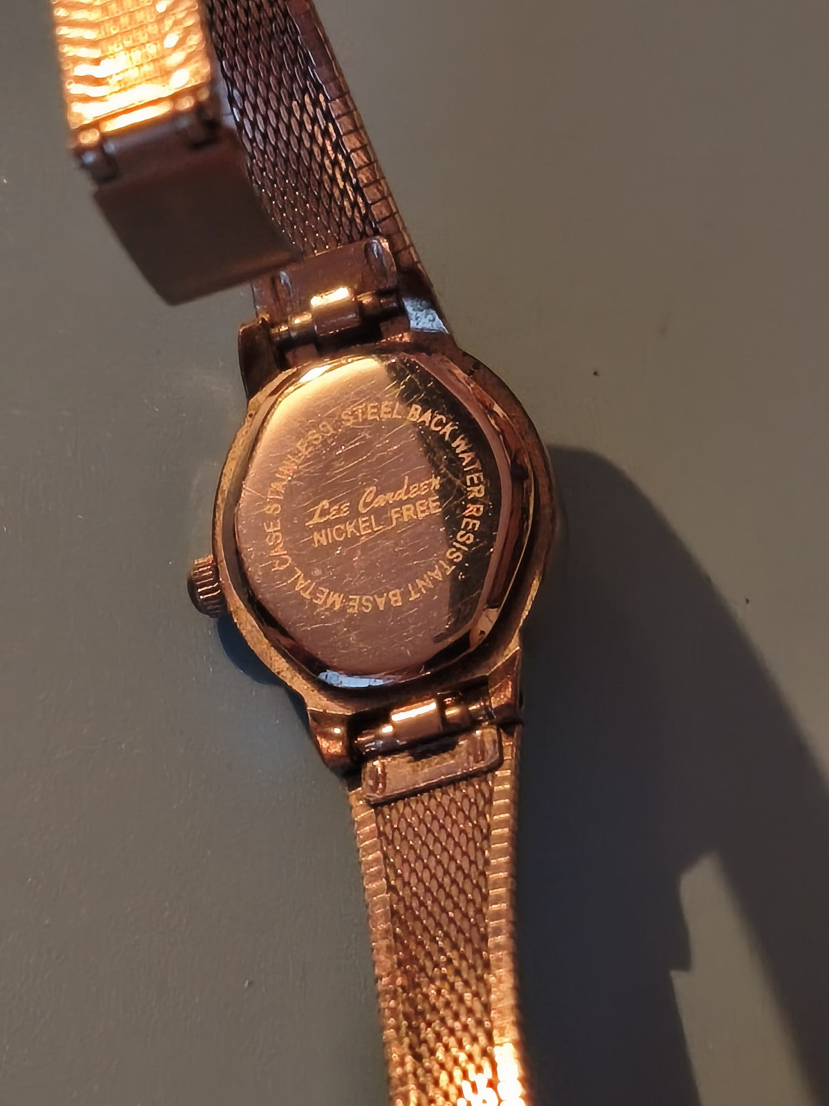 Montre quartz Lee Cardeen homme/femme, montre-bracelet élégante d'occasion