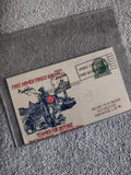 Lettre commémorative Armed Forces Day USA, cachet Oakland, illustration militair