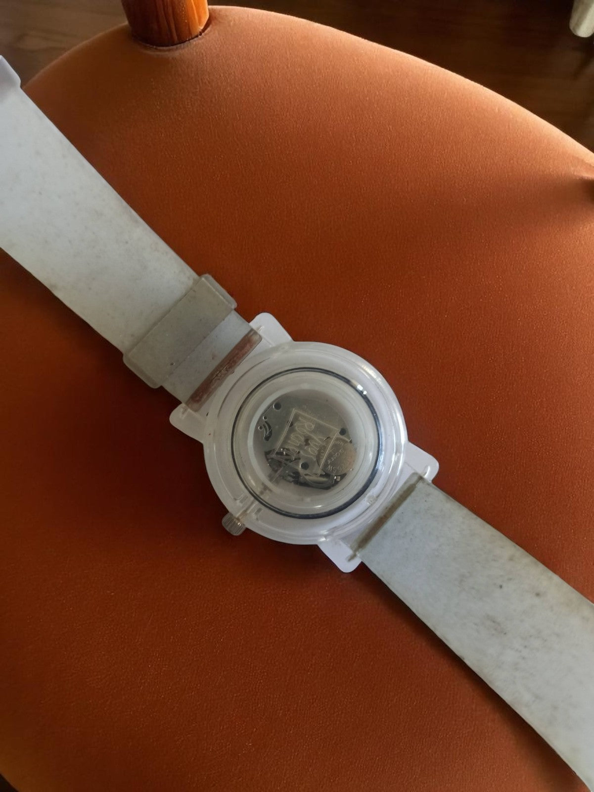 Montre homme vintage Yves Rocher quartz rétro collector, bracelet gris