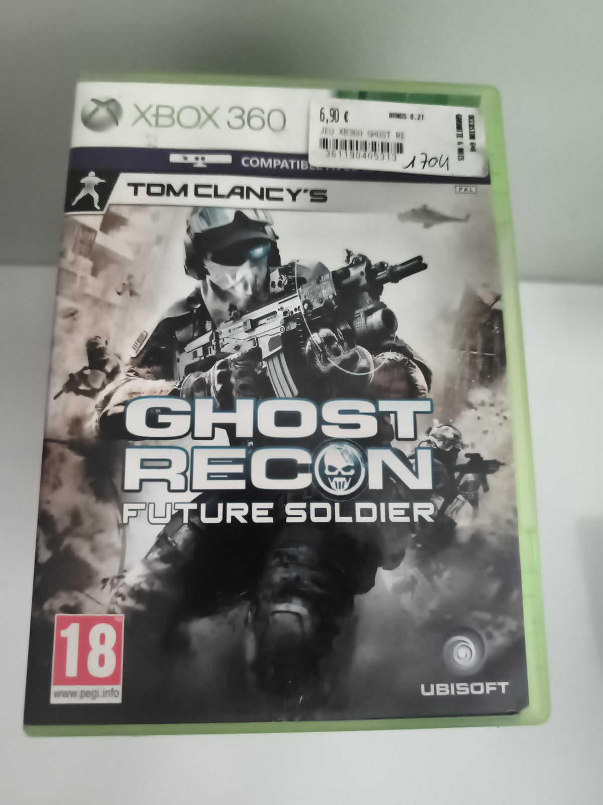 Jeu Xbox 360 Tom Clancy's Ghost Recon Future Soldier Ubisoft