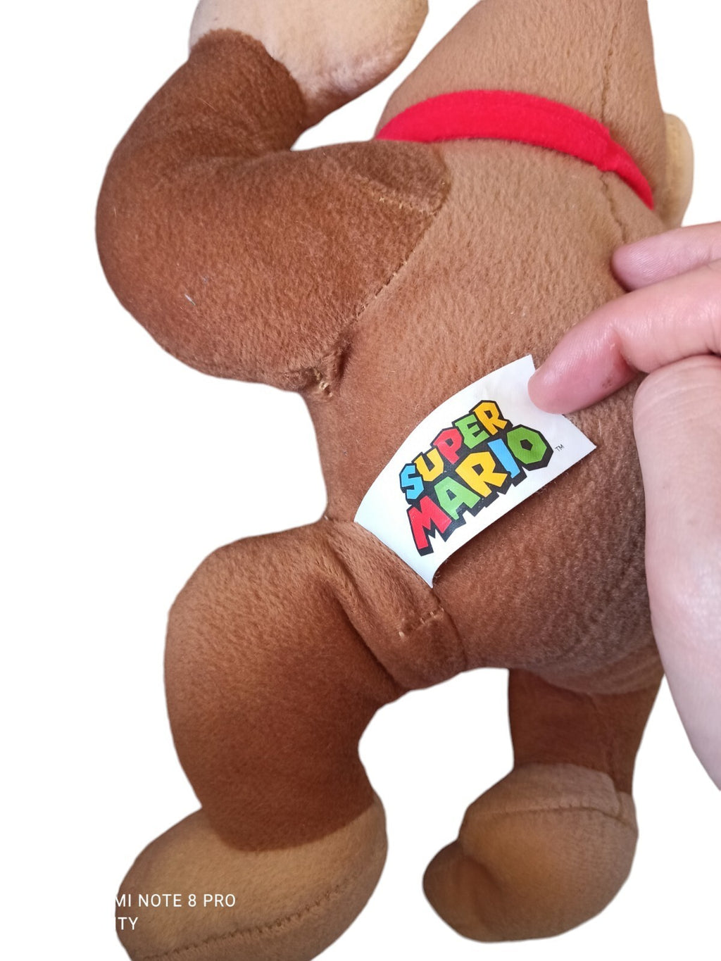Peluche Donkey Kong officielle Nintendo vintage Super Mario marron beige