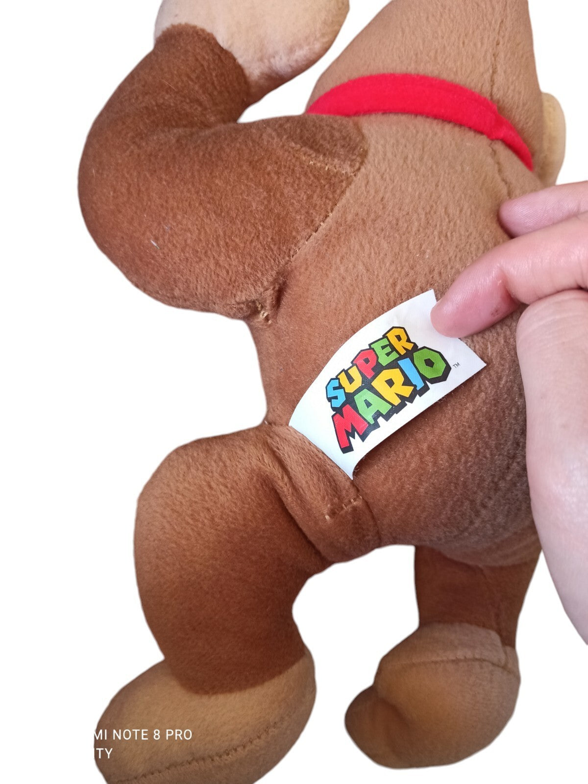 Peluche Donkey Kong officielle Nintendo vintage Super Mario marron beige