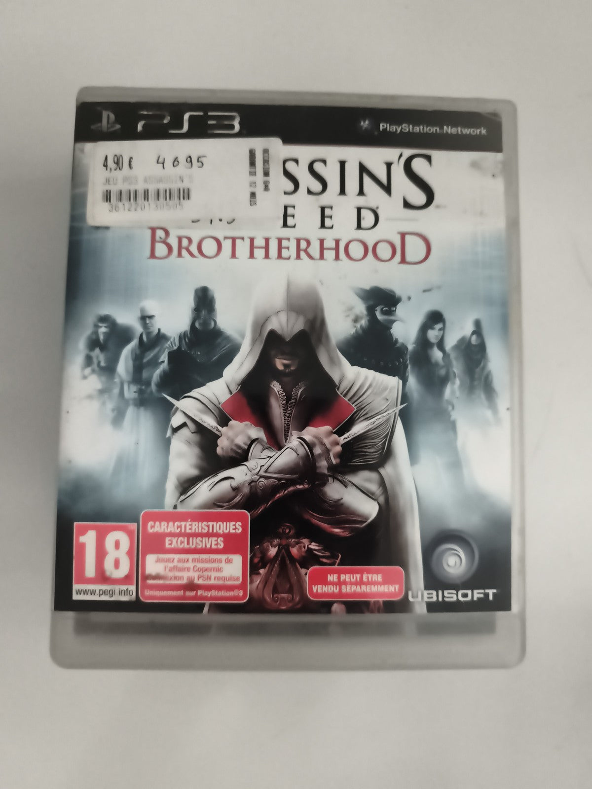 Jeu PS3 Assassin's Creed Brotherhood Ubisoft sans notice PlayStation