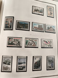 Timbres neufs République du Niger anciens paysages oiseaux thématiques philatéli