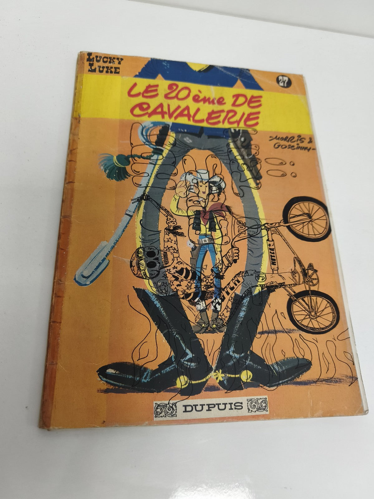 Lucky Luke vintage BD 20ème cavalerie 1977 ancien album français collection rétr