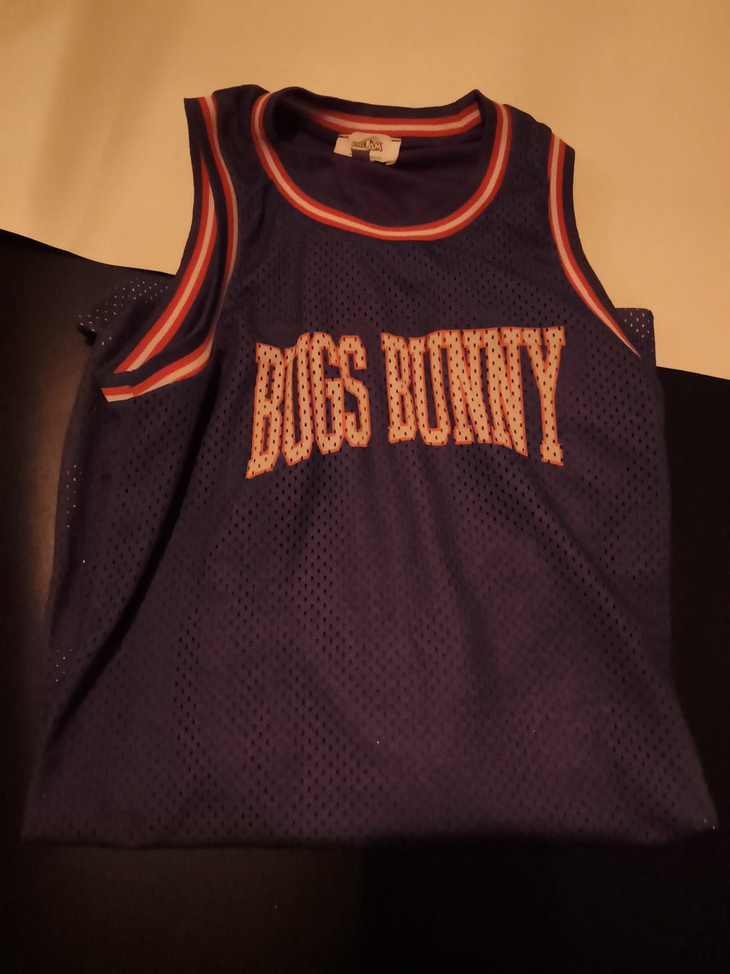 Maillot Space Jam Bugs Bunny bleu XS débardeur Looney Tunes basket