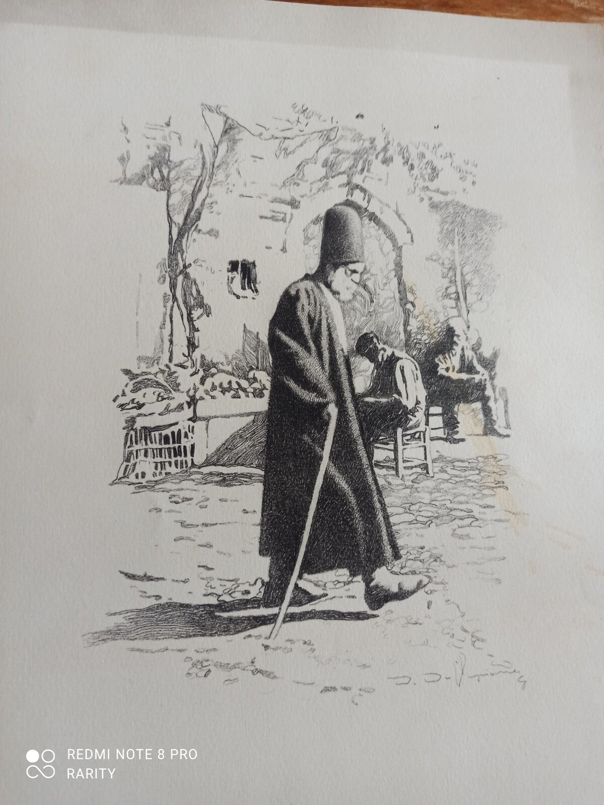 Lot 2 gravures anciennes militaires signées, soldats XIXe, illustration vintage