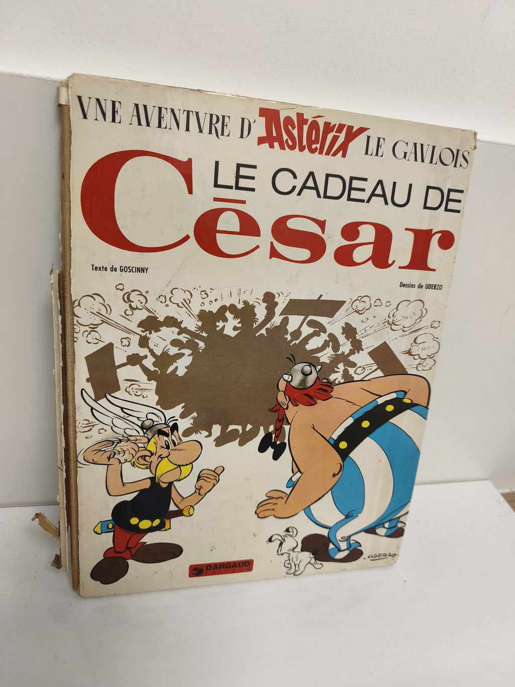 Vintage BD Astérix Le Cadeau de César 1977 ancien album collection rétro rare