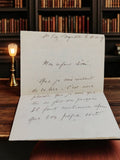 Lettre manuscrite ancienne 1941 WW2 à son enfant Seconde Guerre vintage