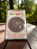 Cassette audio vintage Toujours la Danse années 80 rétro K7 Mode