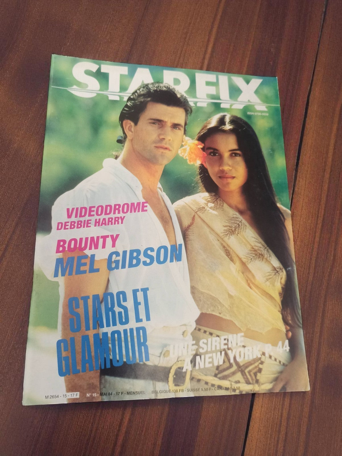 Magazine cinéma Starfix n°15 mai 1984 vintage Mel Gibson rétro