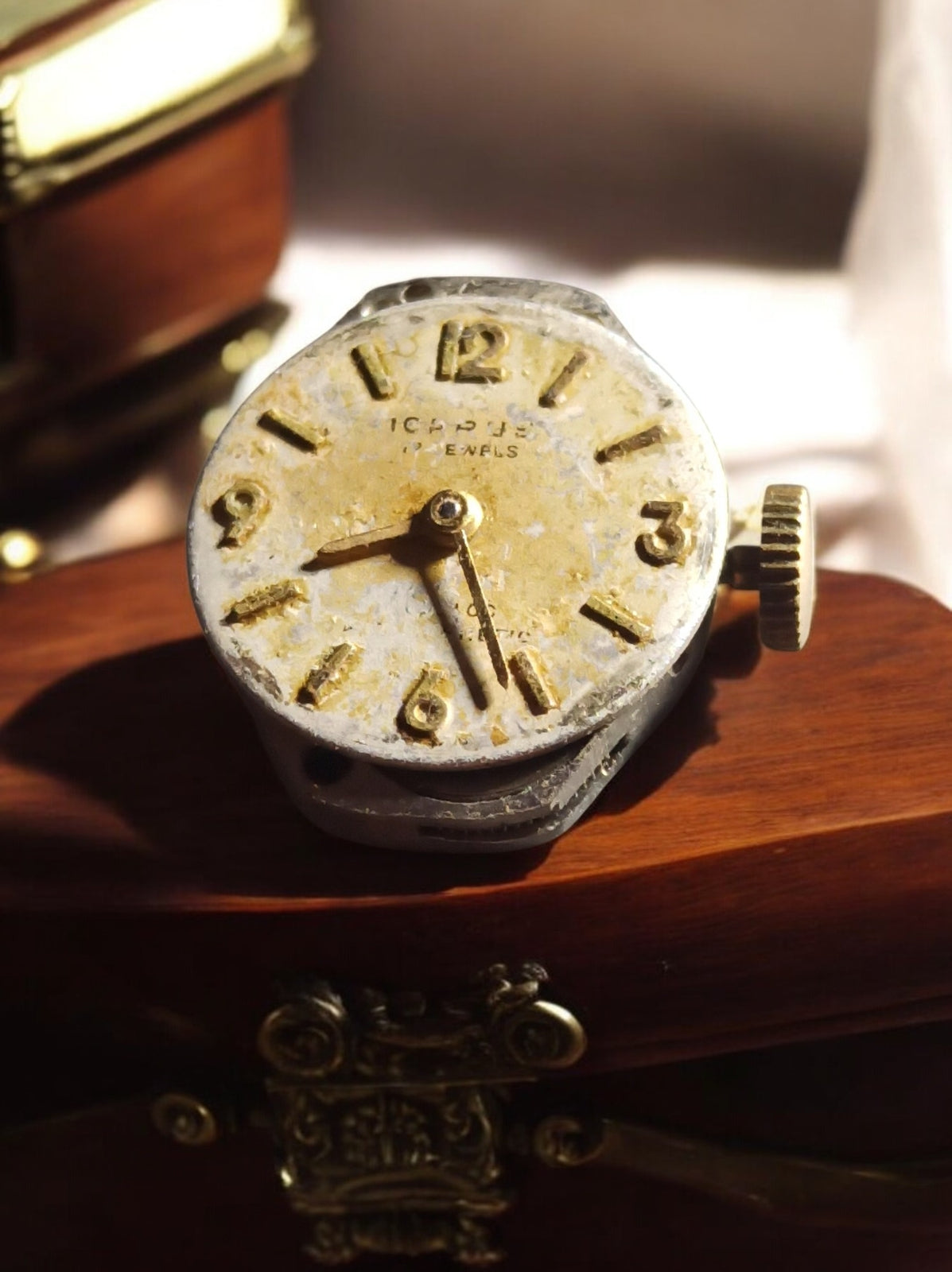 Montre mécanique vintage Icprus - Hors Service - Pièces