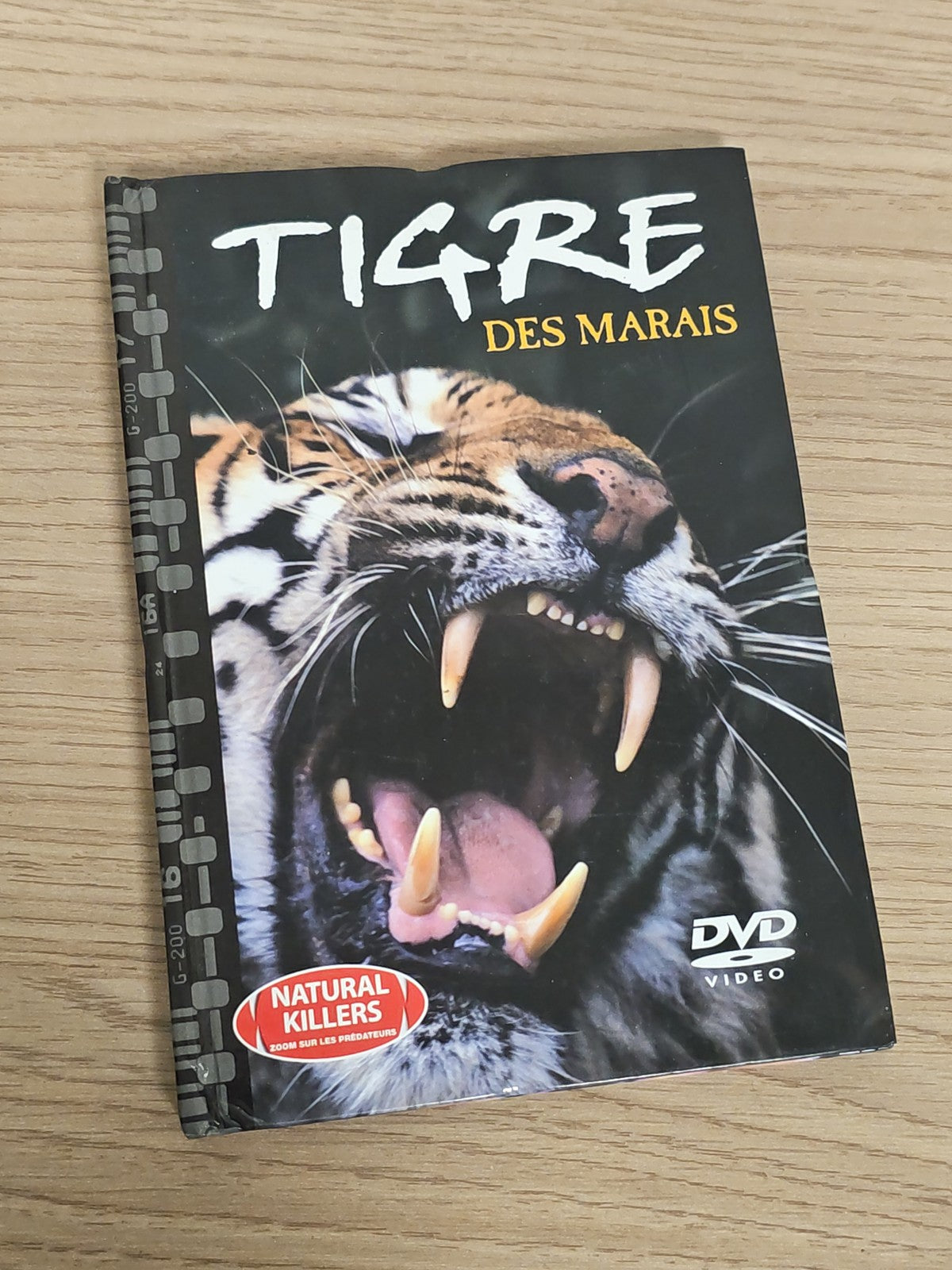 Tigre des marais DVD documentaire Natural Killers animal sauvage vidéo d'occasio