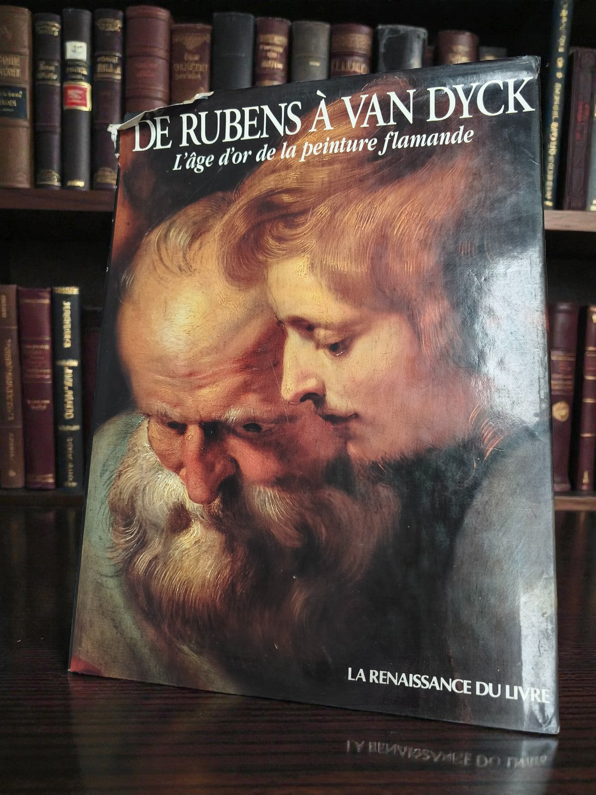Livre ancien vintage Art flamand Rubens Van Dyck âge d?or peinture 1994 rare