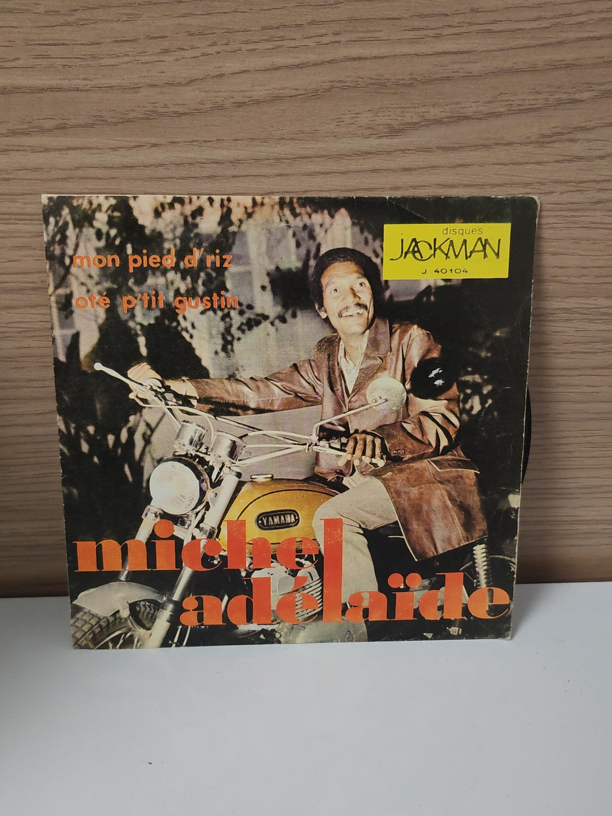 Vinyle 45 tours ancien Michel Adelaide rétro musique française collection vintag
