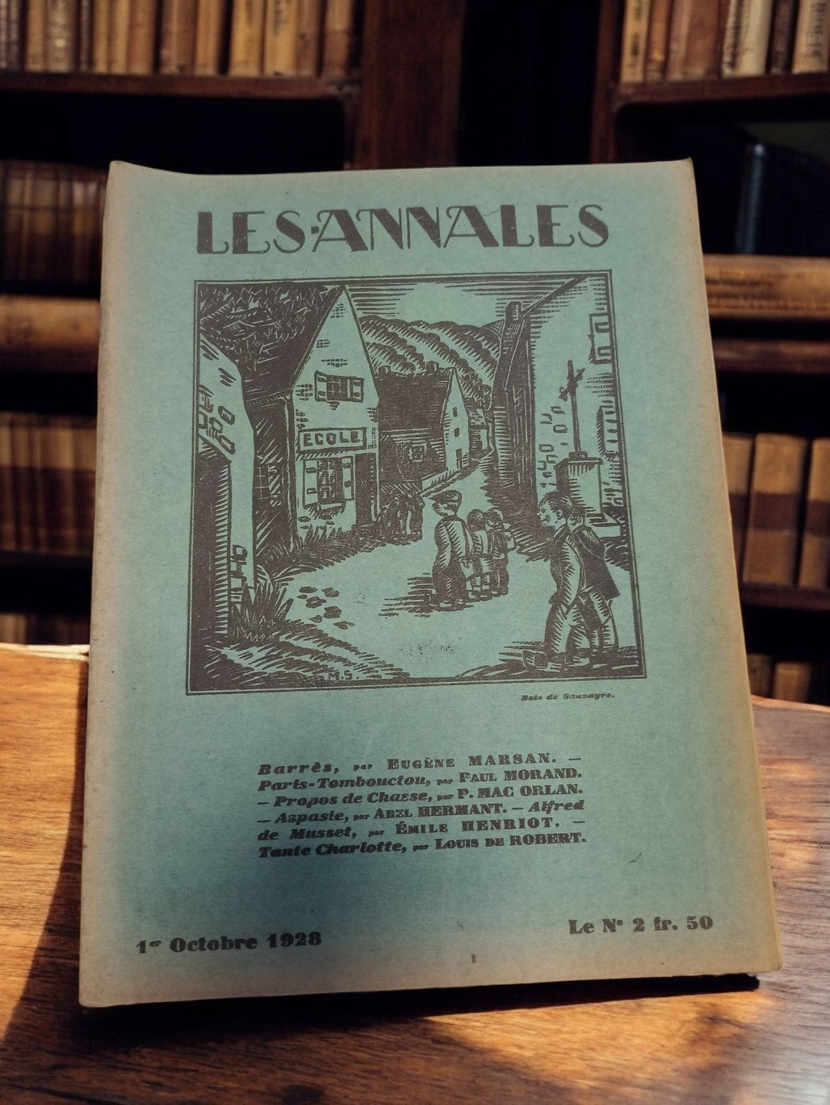 Revue Les Annales 1er octobre 1928 ancien numéro vintage presse rétro