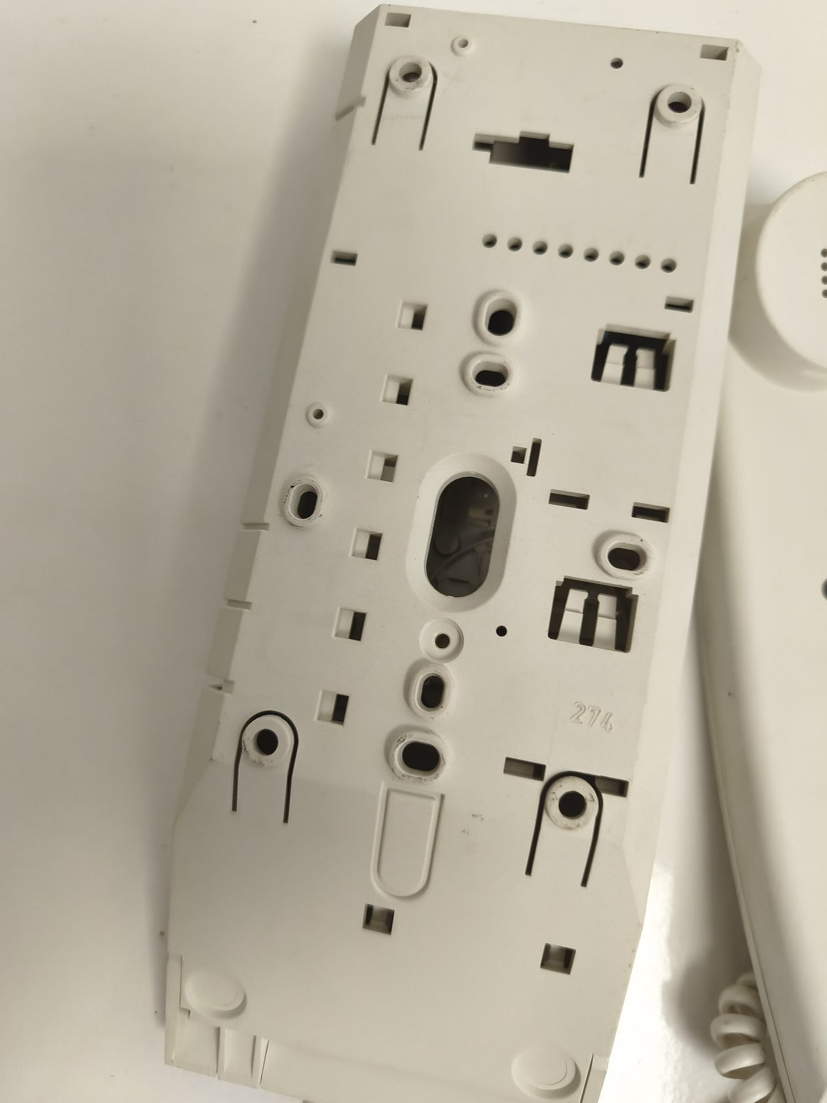 Interphone Siedle HT 611-01 W blanc bouton sonnette, combiné filaire, système au