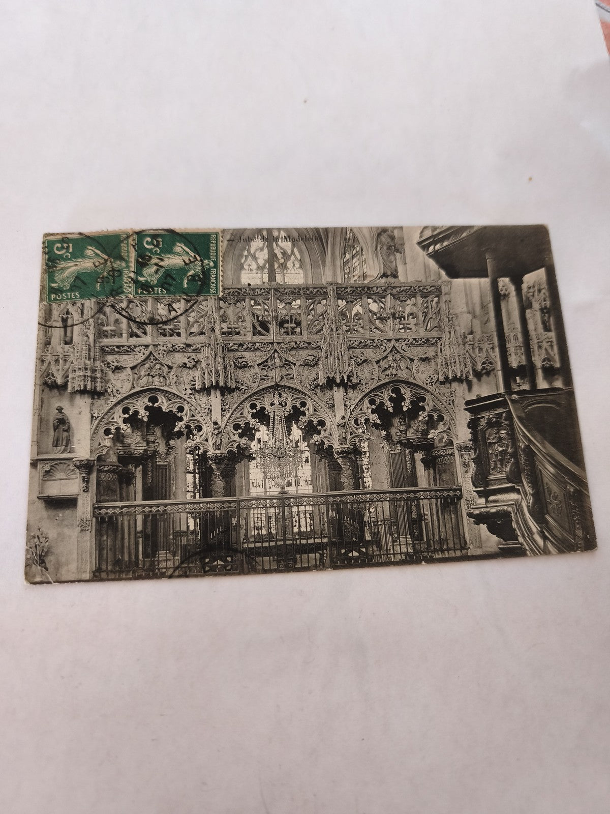 Carte postale vintage ancien Palais de Versailles France collection rétro déco