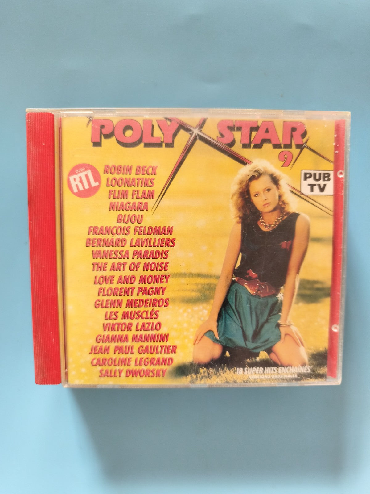 CD Audio Poly Star 9 Compilation Musique Pop Variée Occasion Album France
