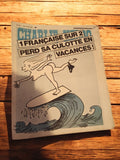 Magazine Charlie Hebdo vintage 1977, n°348, couverture Wolinski, années 70